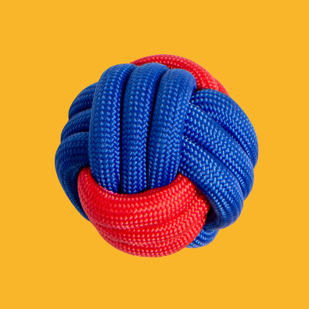 Rope Knot Ball Dog Toy