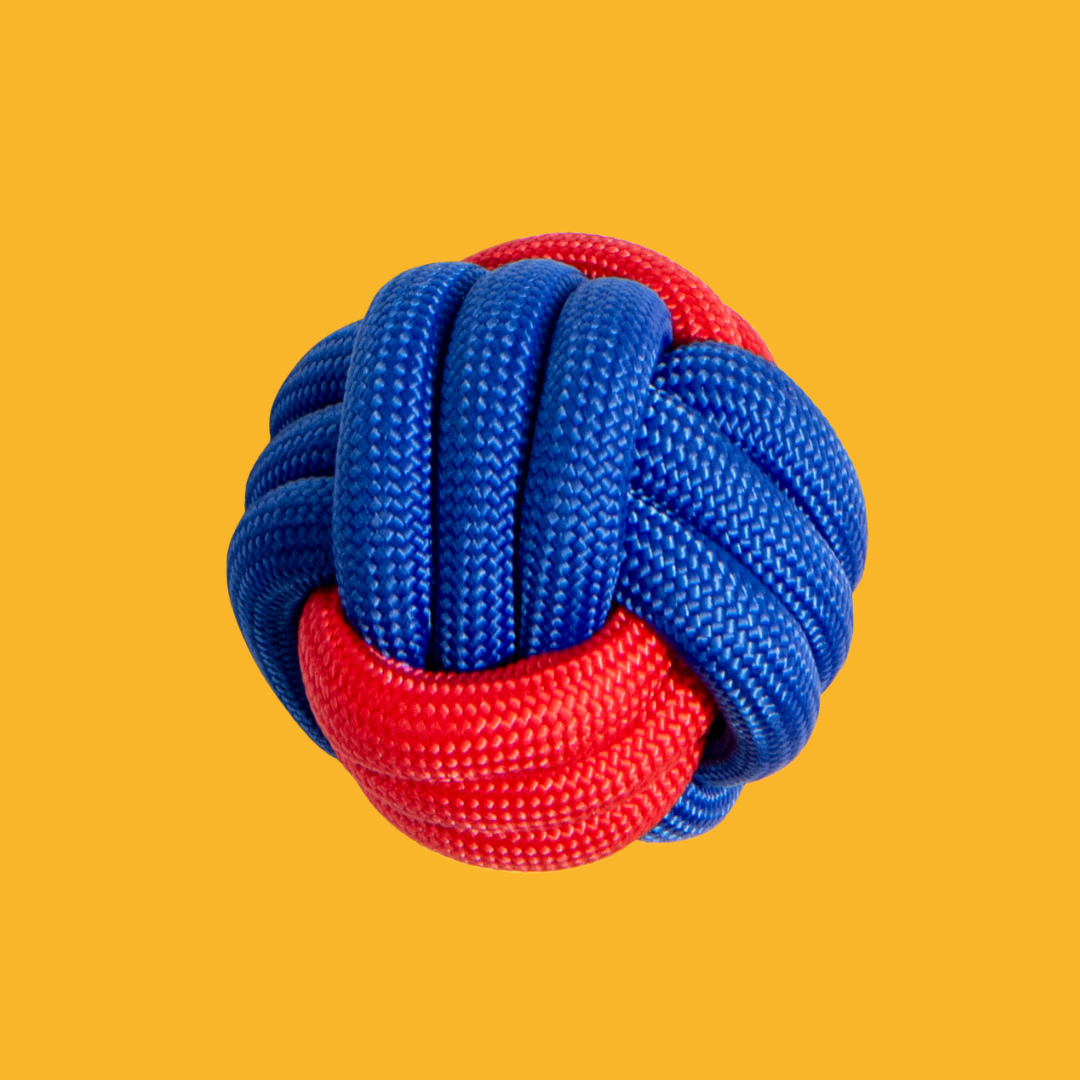 Rope Knot Ball Dog Toy
