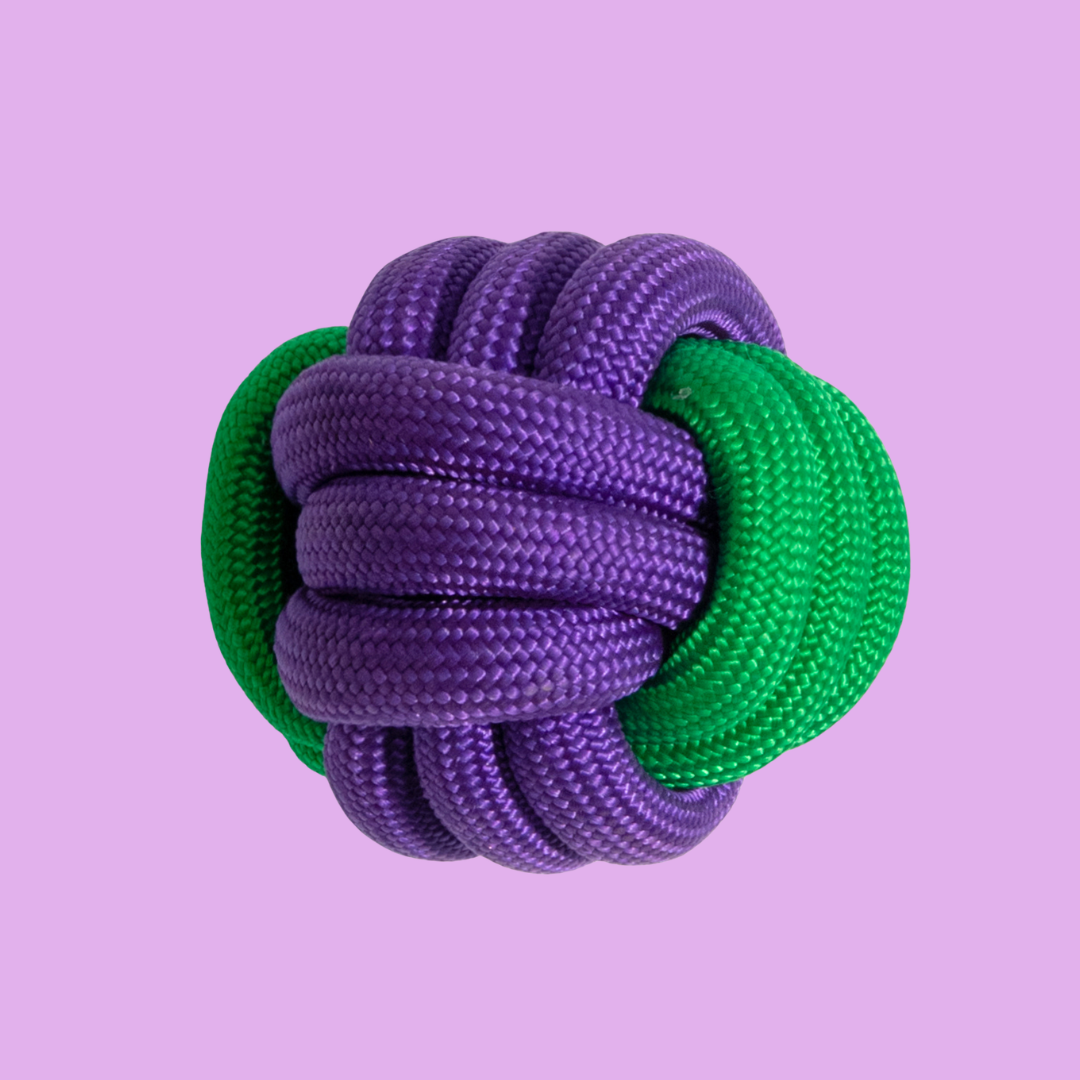 Rope Knot Ball Dog Toy