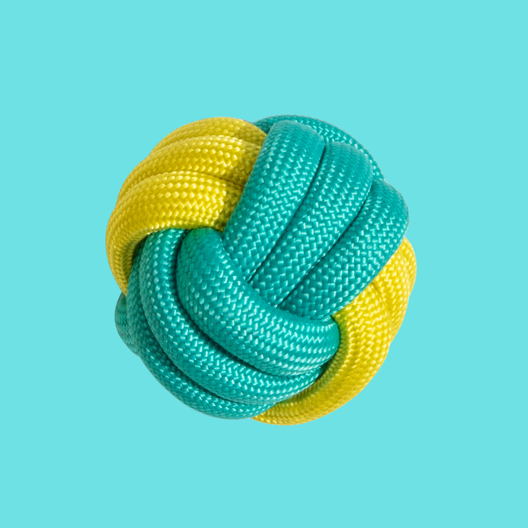 Rope Knot Ball Dog Toy