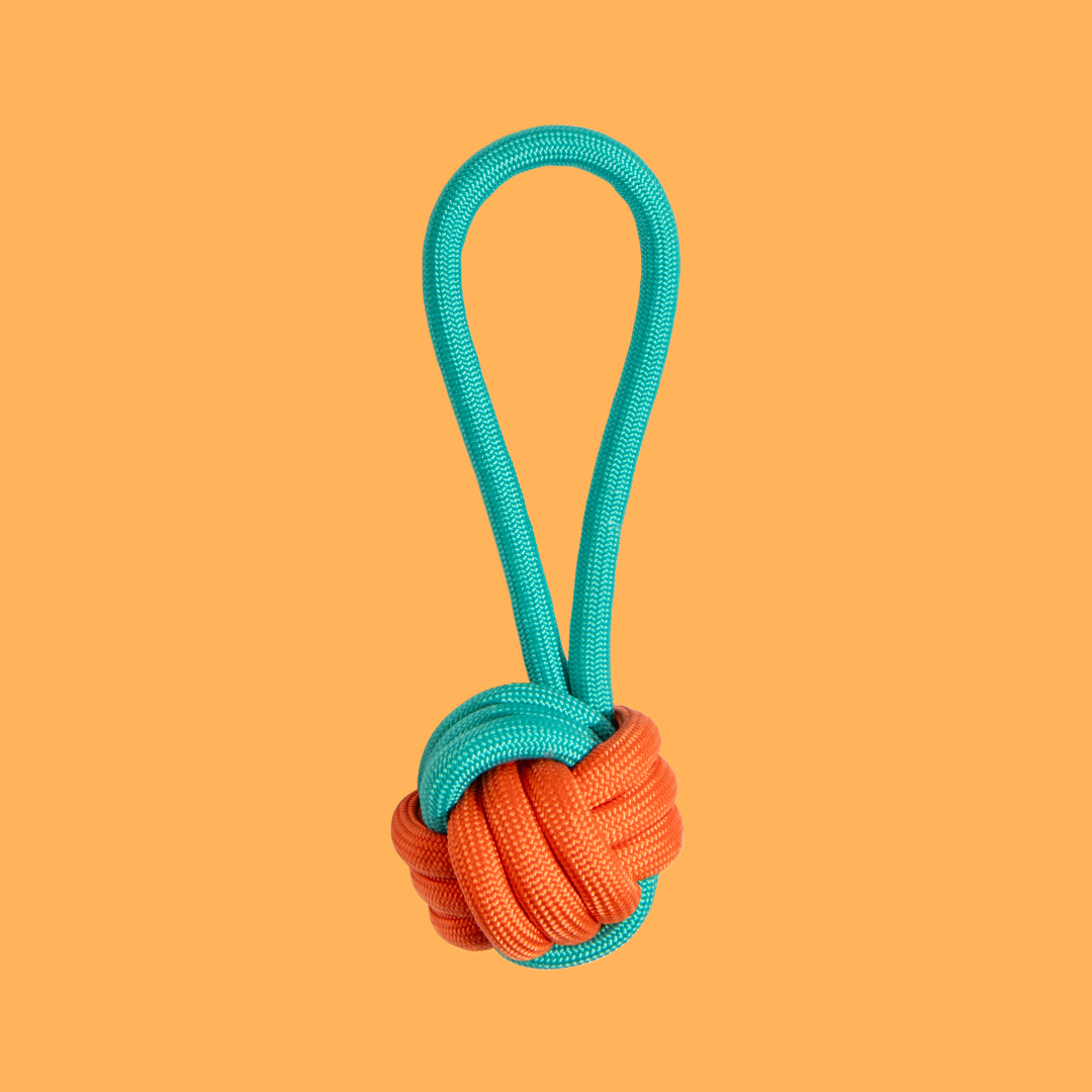 Rope Loop Knot Ball Dog Toy