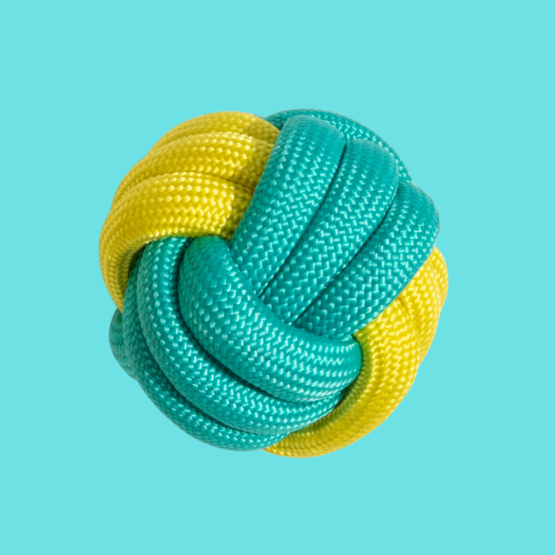 Rope Knot Ball Dog Toy