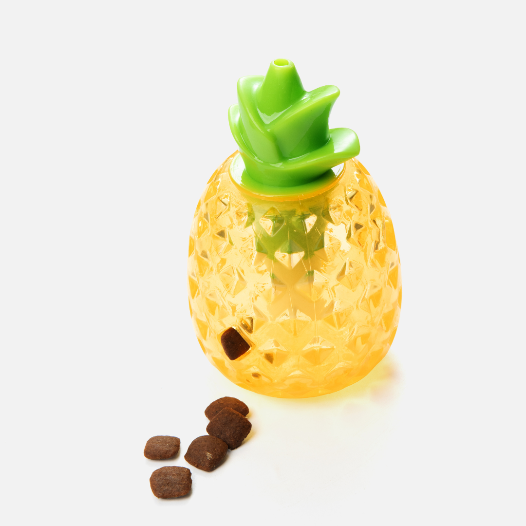 Pineapple Treat-Dispensing Chew Toy