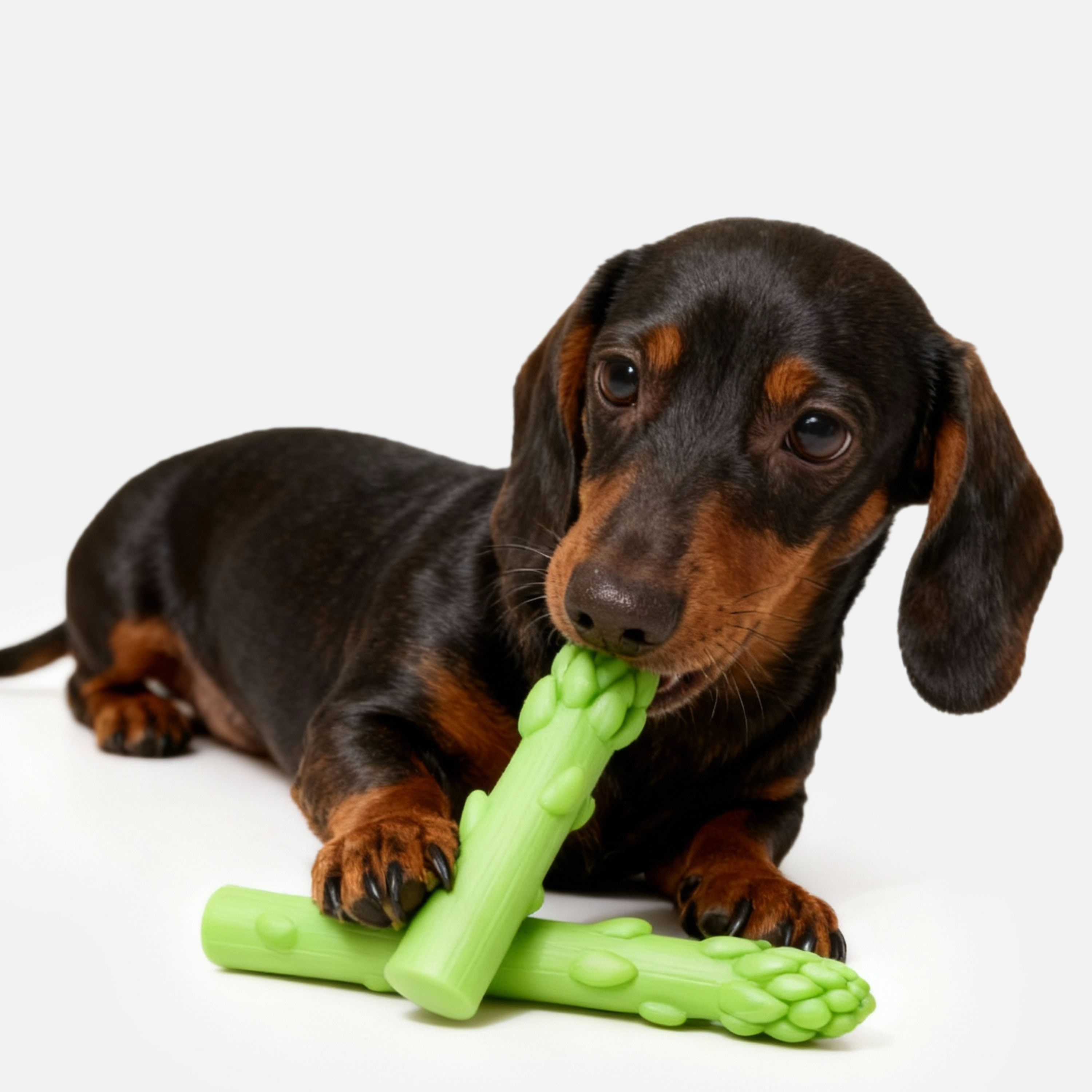 Asparagrrr Natural Latex Chew Dog Toy