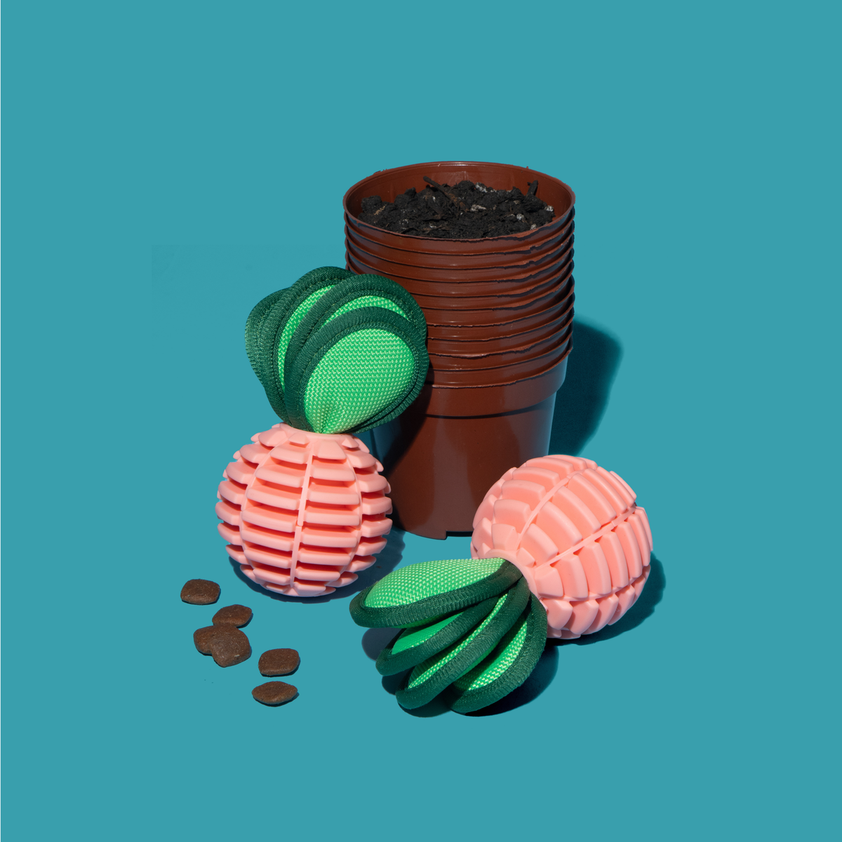 Radish Squeaky Chew Dog Toy