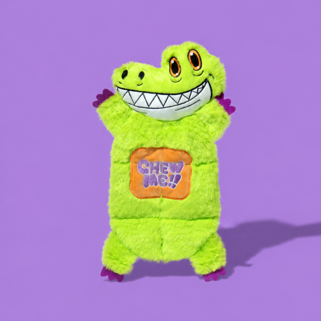 Multi-Squeak Gator Toy