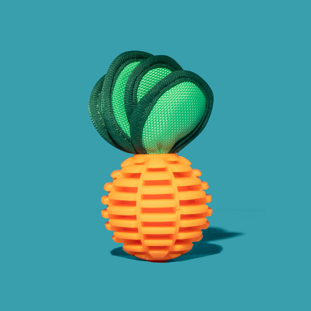 Radish Squeaky Chew Dog Toy